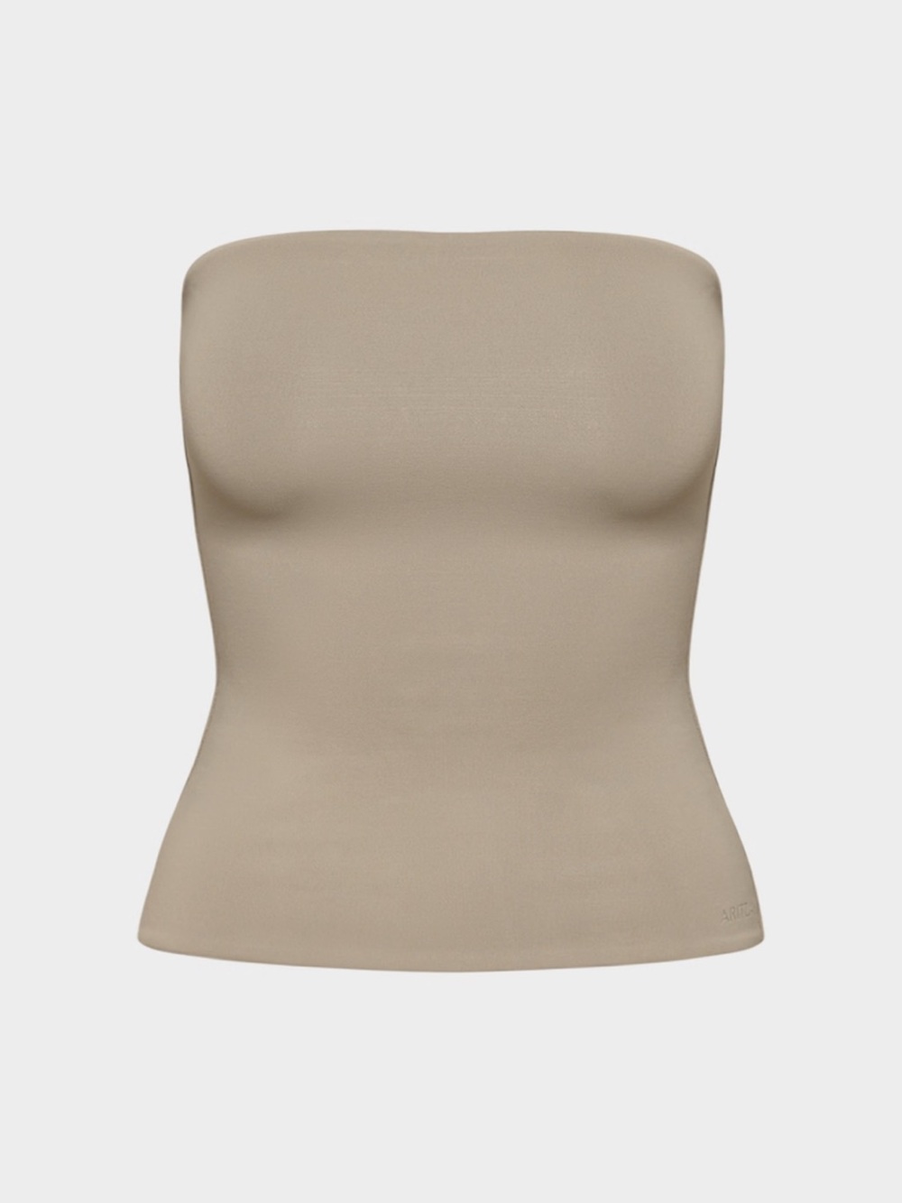 Abercrombie & Fitch Seamless Strapless Bandeau - Taupe